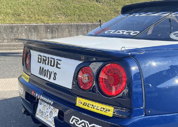 R34 2ドア　リアスポイラー　トランク ユーラス URAS スカイライン 2ドア ER34 後期 トランク