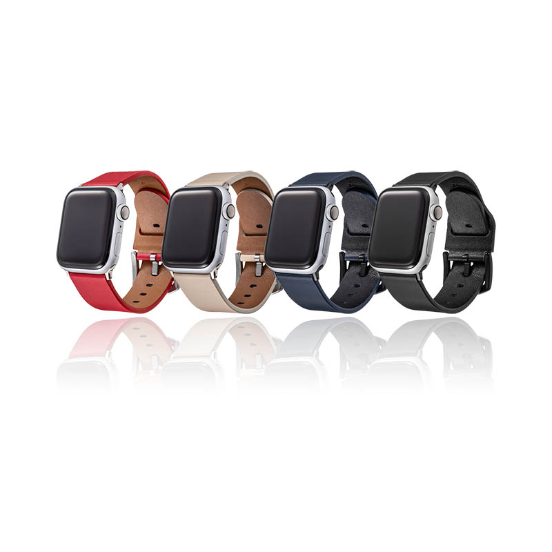5年保証』 EPONAS Apple Watch 用 レザーバンド 45 44 42mm kids-nurie.com