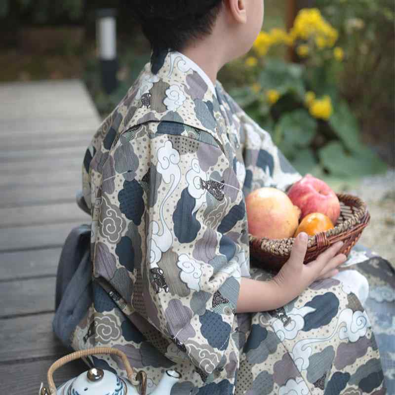 お坊っちゃん 浴衣 御召しもの 小わっぱ キッズ 和装 着物 春夏 火工品市民大会 お祝い事 今めかしい 白
