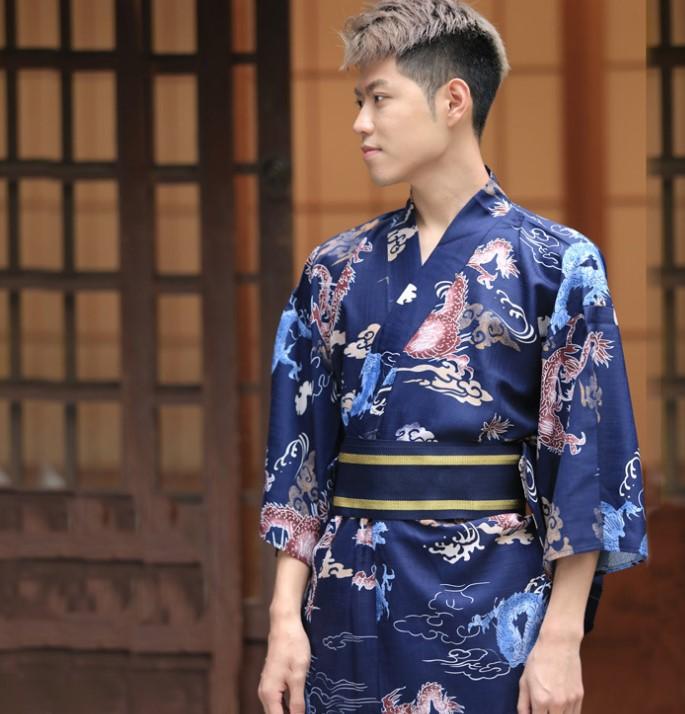 メンズ 浴衣 和装 和風 パジャマ 龍 夏祭り 花火大会 着物 涼しい おしゃれ