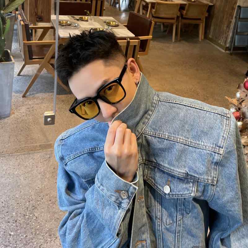 サングラス メンズ レディース おしゃれ メガネ 眼鏡 韓国 春夏 偏光 ブラック イエロー グリーン