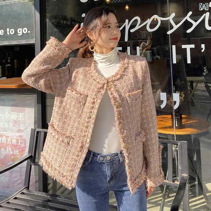 楽天市場】ツイード ジャケット レディース おしゃれ きれいめ