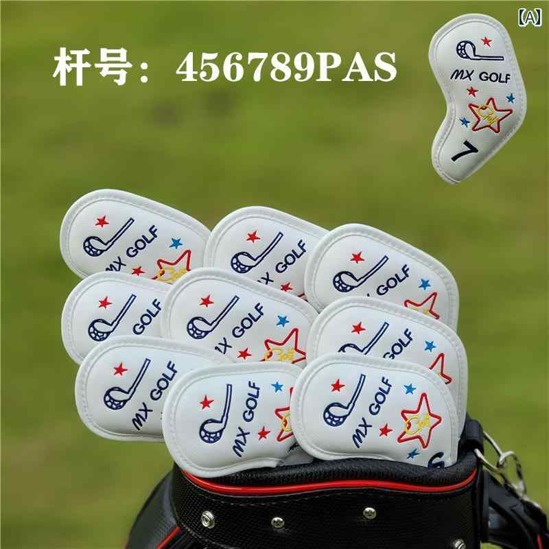 ゴルフクラブ ヘッドカバー おしゃれ レディース 保護 キャップ 防水 ホワイト ブラック ピンク