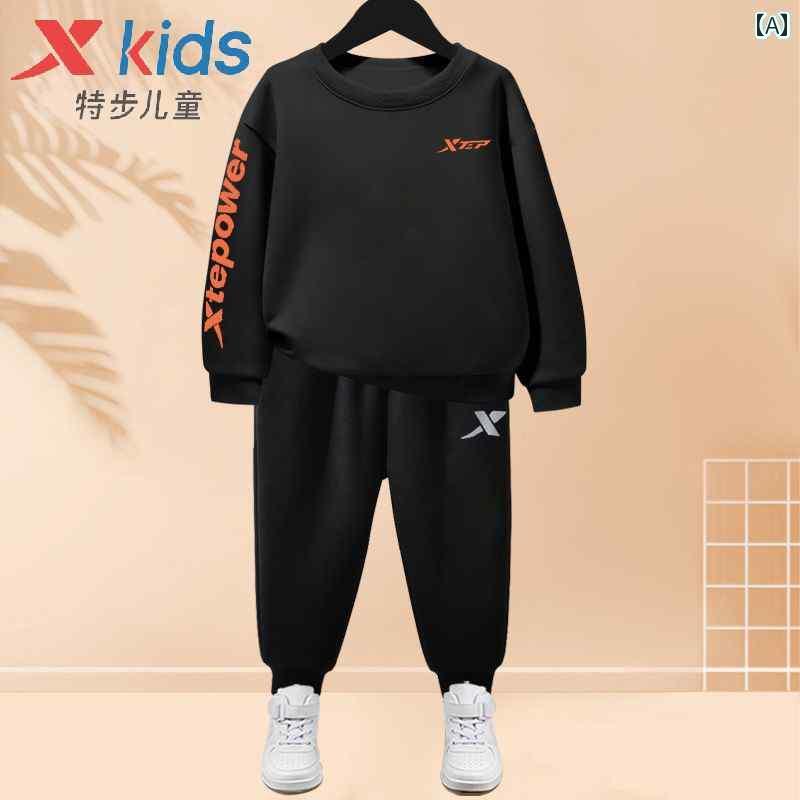 キッズ 調教師 赤ちゃん服 御坊っちゃん うしろ帯 流汗 トップス セットアップ 秋冬 ズボン下 背広 黒いこと 青み 白いこと