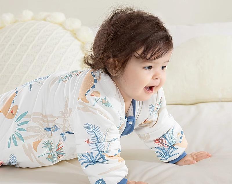 スリー基準打数 もの言う花 キッズ 寝袋 秋冬 新生児 蹴りつける押しとどめる キルト オール時期 恐竜 海豚 うさぎ
