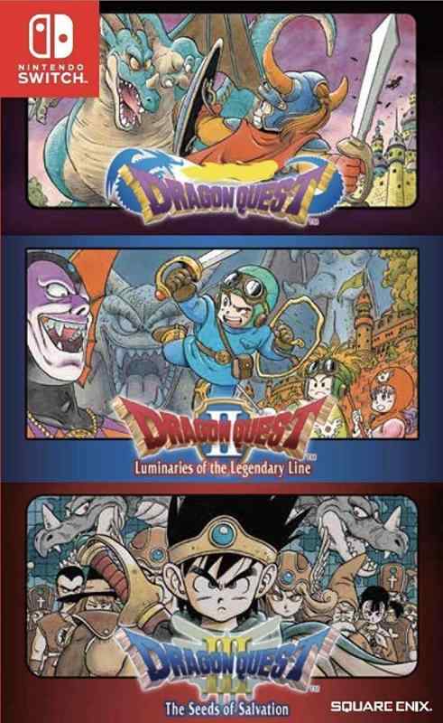 ドラゴンクエストⅨ 新品未開封 3個セット Switch】ドラゴンクエストX 未来への扉とまどろみの少女