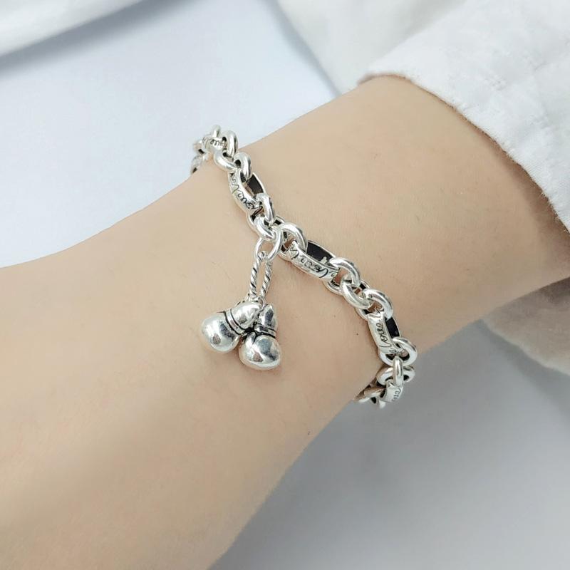 バングル レディース アクセサリー ブレスレット 腕輪 ジュエリー レトロ エスニック 純銀 S999 スターリングシルバー ギフト プレゼント 誕生日 シルバー