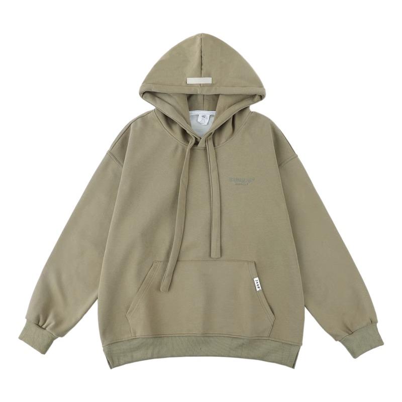 トレーナー メンズ スウェット トップス アメリカ 厚手 フード付き スウェットシャツ カジュアル 秋冬 グリーン ネイビー