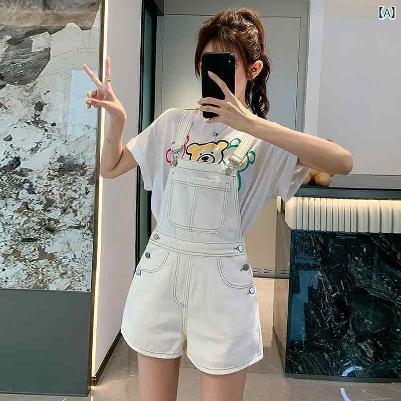 (良品)MONSE：モンセ　カーキ　サロペット　ショートパンツ 良品)MONSE：モンセ カーキ サロペット ショートパンツ