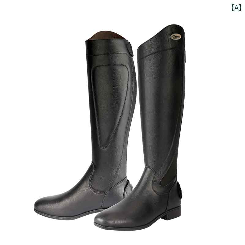 乗馬 ブーツ 馬具 乗馬用品 メンズ レディース おしゃれ ライダー 競技 ブラック 14,752円