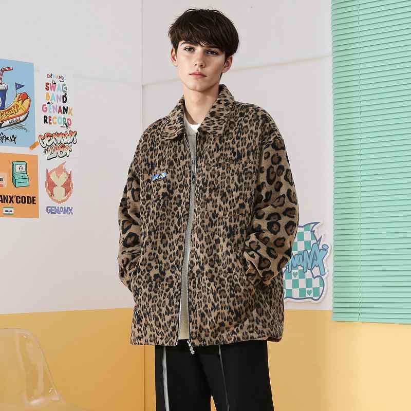 楽天市場】ヒョウ柄 ジャケット メンズ レオパード アウター