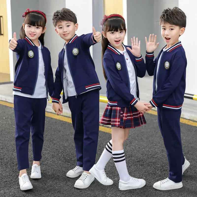 キッズ ゴルフウェア ジュニア 子供 スポーツ 春秋 男の子 女の子 長袖 ジャケット ズボン 大きいサイズ ネイビー レッド｜Grams店