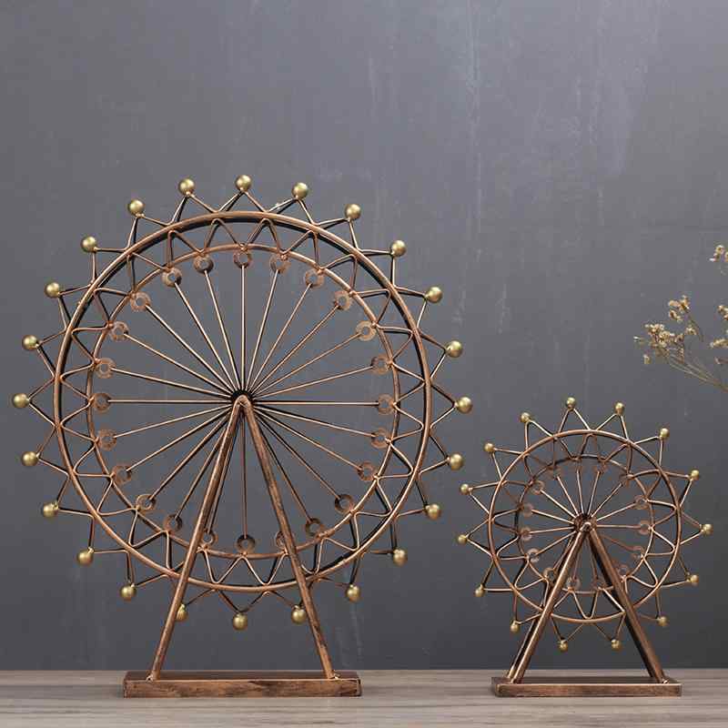 インテリア　動くカラフルな観覧車型置物 2025年最新】観覧車置物の人気アイテム - メルカリ