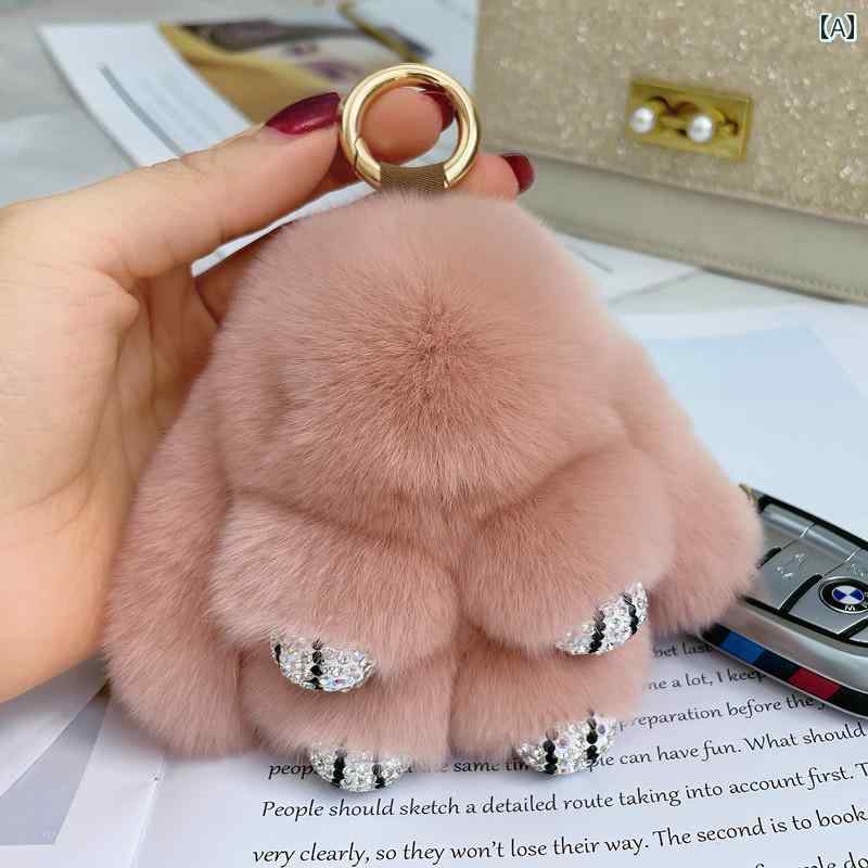 新品　FENDI さくらんぼ チャーム　キーリング　ファー　ピンク　キーホルダー FENDI フェンディ キーリング 7AS174 FFモチーフ オーロック