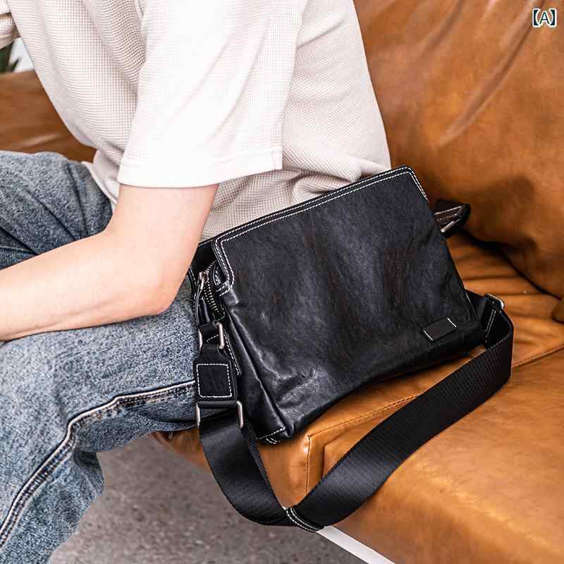 ショルダーバッグ ブリーフケース メンズ トートバッグ ビジネス バッグ オフィス 通勤 革 レザー カジュアル ハンドバッグ ブラック