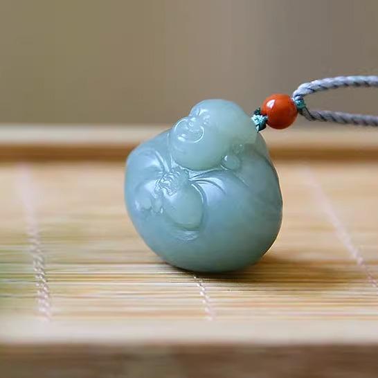 ネックレス レディース アクセサリー おしゃれ ペンダント 翡翠 ギフト かわいい プレゼント 仏陀