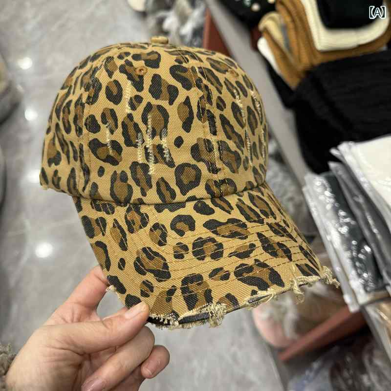 楽天市場】キャップ 帽子 ヒョウ柄 レオパード カジュアル おしゃれ