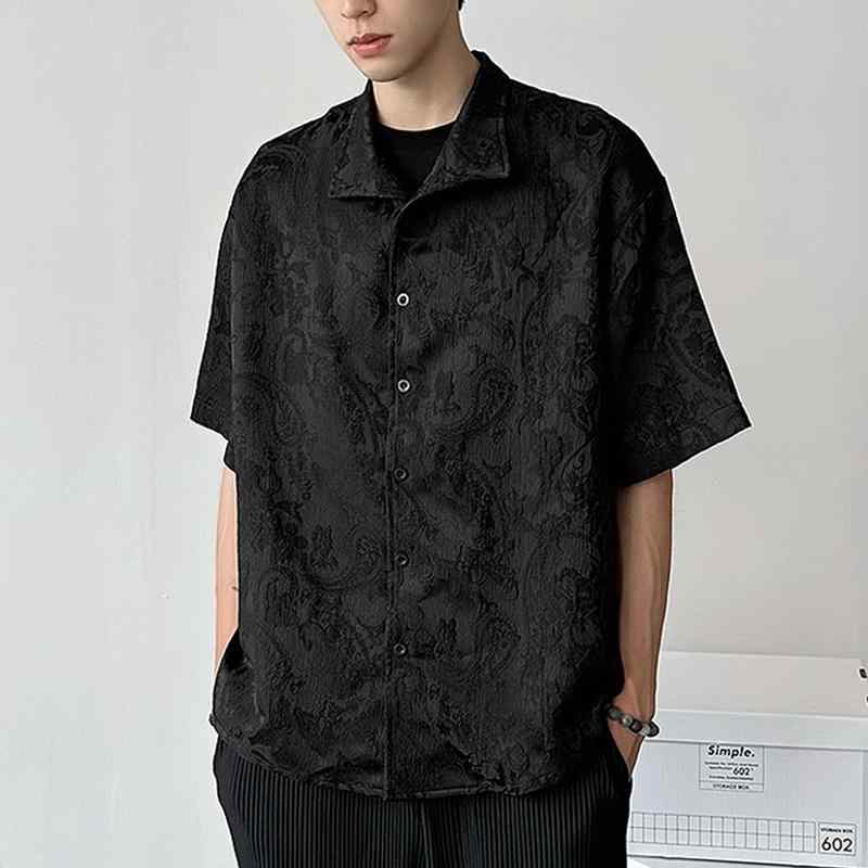 楽天市場】ペイズリー柄 シャツ メンズ バンダナ柄 夏 韓国 カジュアル