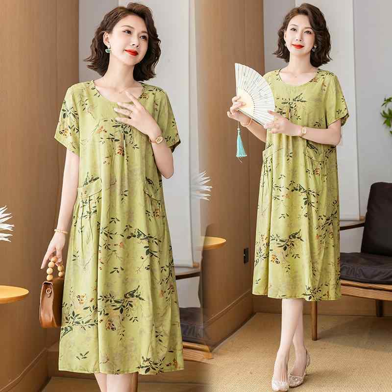 楽天市場】ワンピース デザイン袖 五分袖 レディース 綿入りレース使い