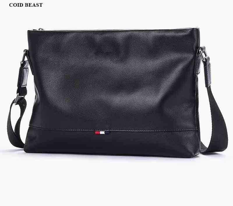 ショルダーバッグ メンズ ビジネス 横型 革 カジュアル 斜め掛け ボディバッグ ソフトレザー 7,834円