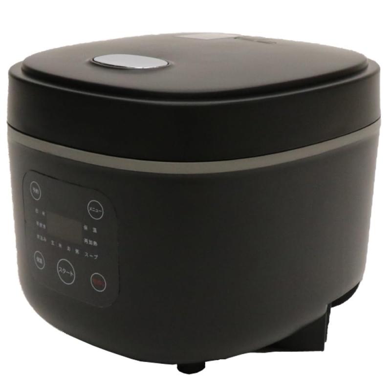 【ヒロコーポレーション】コンパクトライスクッカー HK-CRC03 3合炊き炊飯器