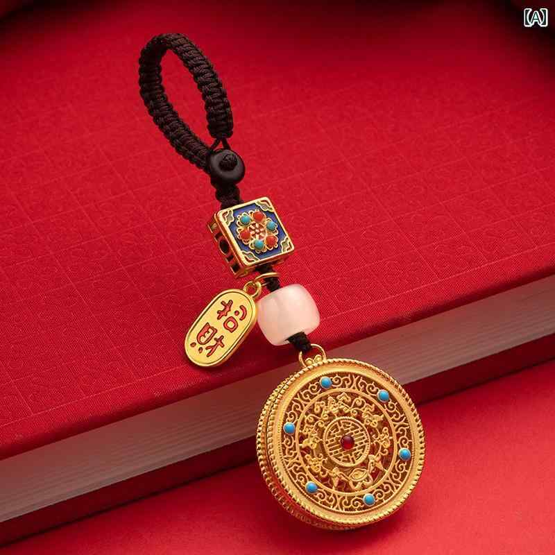 キーホルダー ペンダント チャーム おしゃれ レトロ 車 キーチェーン メンズ レディース 中国風 バッグ アクセサリー
