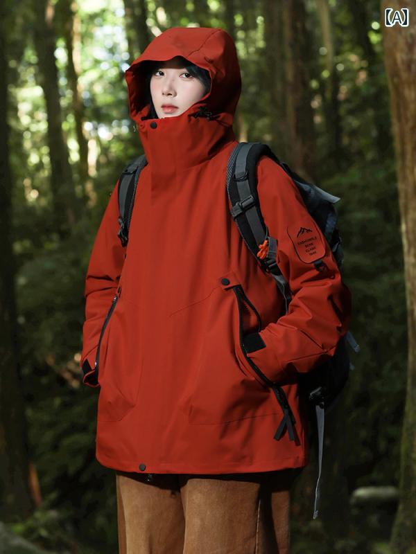 NIKE acg ナイロンジャケット フーディ レッド 赤 マウンテンパーカー