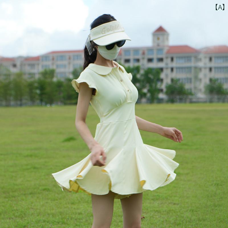 楽天市場】ゴルフウェア レディース ワンピース ゴルフ ドレス 夏