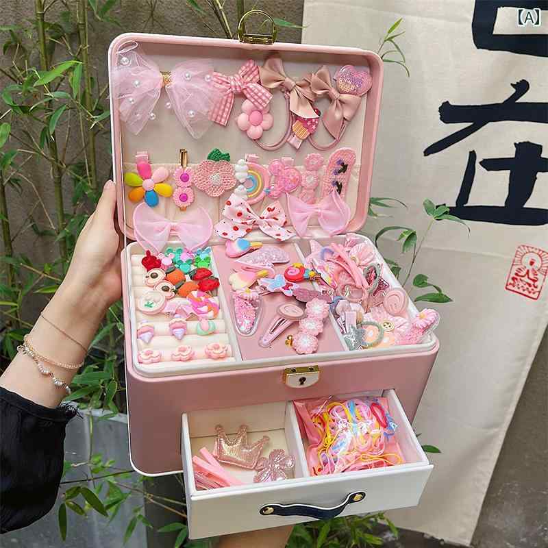 宝飾品ボックス席 ちびっ子 髪の毛付属物 書き割り 納める 生まれ落ちる日 差し上げ物 姫御前 乳飲み子 ボックス席 差し上げ物 赤銅色 さくら色