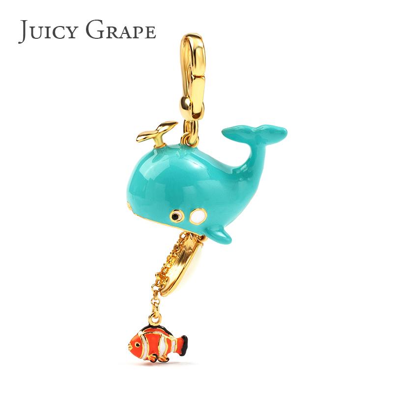 クジラ ネックレス レディース ホエール アクセサリー ペンダント かわいい ピンク ブルー