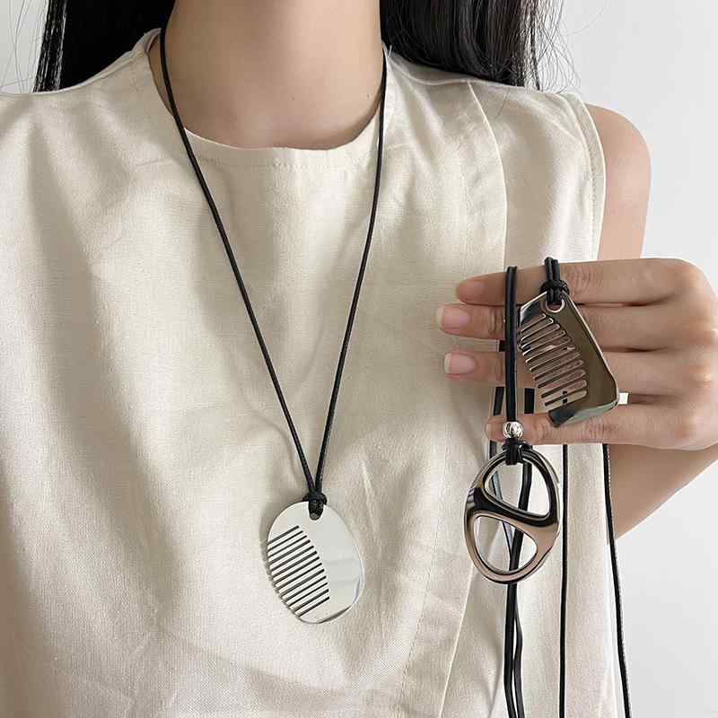 楽天市場】コーム ネックレス くし 櫛 アクセサリー レディース