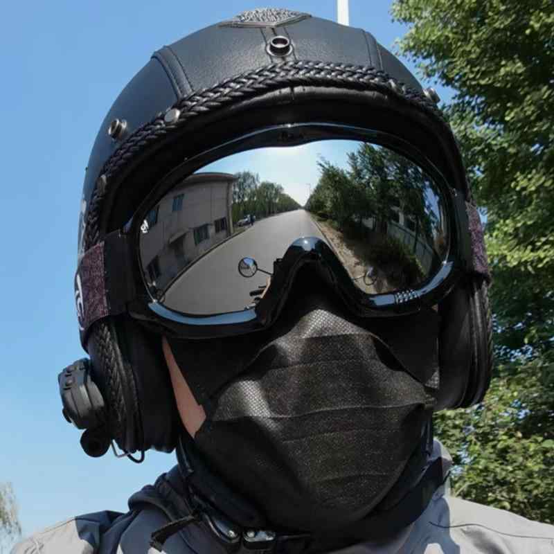 ゴーグル メンズ 安全 密閉 防曇 スキー オートバイ パラグライダー 対応 ブラック イエロー グレー