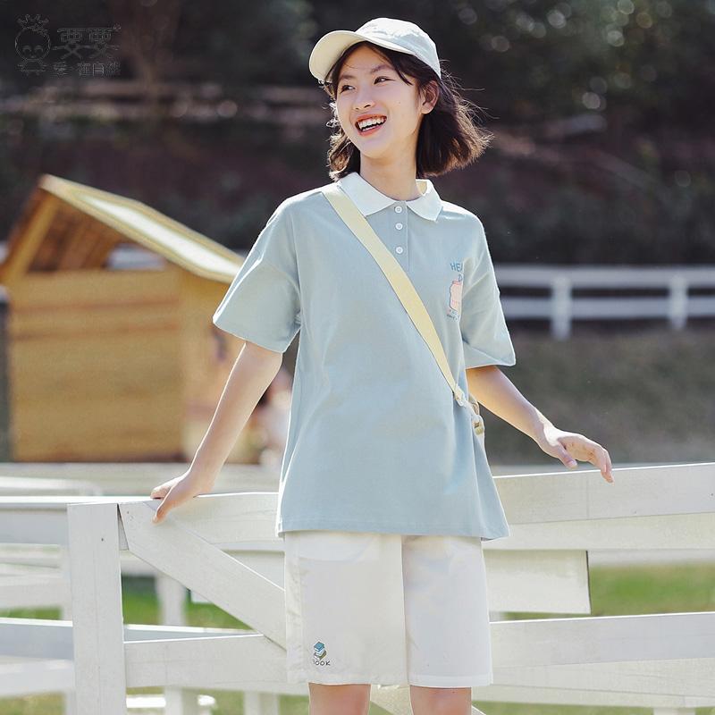ポロシャツ キッズ 半袖 女の子 子供服 夏 カジュアル かわいい ガーリー ファッション おしゃれ トップス コットン グリーン ホワイト ピンク