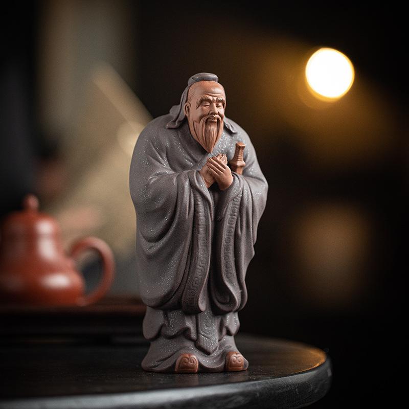 楽天市場】孔子の置物 銅製孔子座像 : 中国貿易CTCオンラインShop