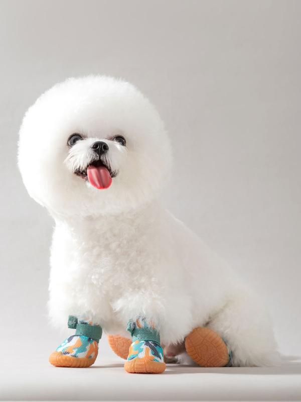 犬 靴 ドッグシューズ 愛玩動物 小型犬 汚れた状態押しとどめる 落っこちる 覆いかぶせる 室外用 雨合羽 緑であること サクラ色 青み