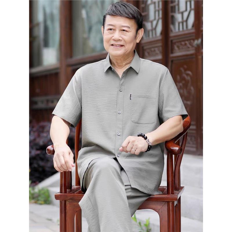 楽天市場】シアサッカー半袖シャツ＆ショーツセット 全2色