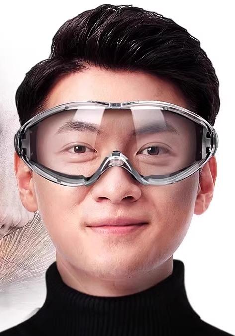 ゴーグル サーフィン ドイツ製 メンズ レディース 高解像度 労働 保護 飛沫防止 ウェアラブル メガネ 防水 ブラック オレンジ グレー
