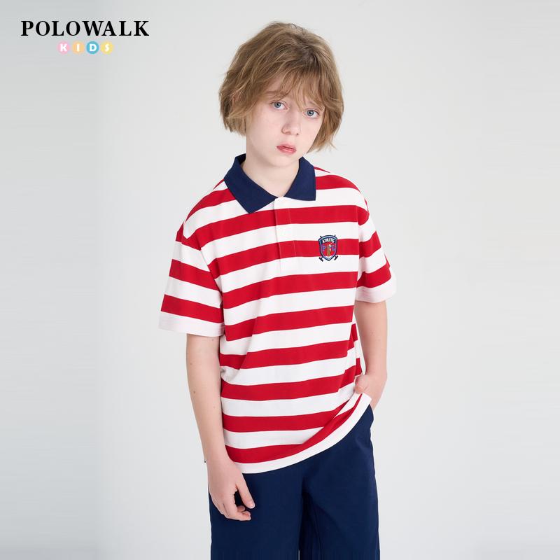 ポロシャツ キッズ 半袖 男の子 子供服 コットン トップス カジュアル ファッション 春夏 レッド グリーン ネイビー
