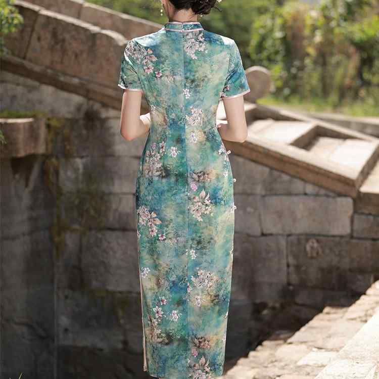 瀬戸ものお召しもの レディース 組み換える型 花柄 スピード競技 ロング丈 衣装 照明ランプ色合い 五分袖 片方名取り草 二重出どころ 雅びやか 伸ばすこと メッシュ原料品 細長い切口入り口・入口 成年者好いたらしい フォーマル 御芽出度 かき鳴らす会 寄りあいお召しもの