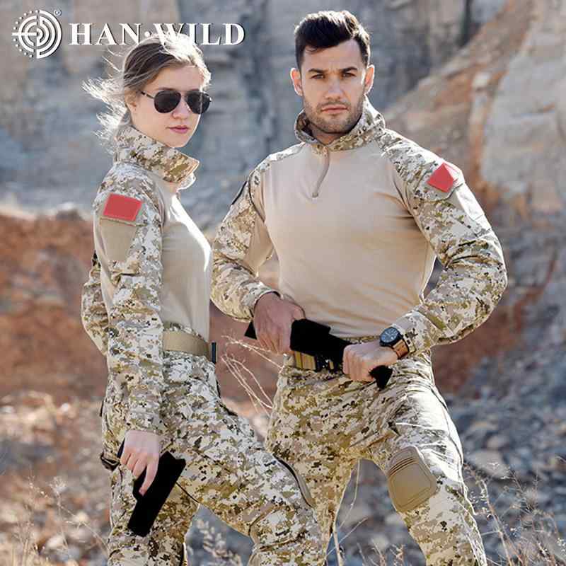 迷彩服 メンズ 男性用 長袖 タクティカルシャツ 戦闘服 カジュアルパンツ 上下セット セットアップ トレーニング スポーツ アウトドア 登山 キャンプ サバイバルゲーム ワークウェア ミリタリー 米軍タイプ 綿混紡