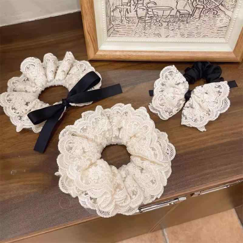 楽天市場】【1000円ポッキリ】シュシュ チュール 刺繍 フラワー 1ヶ