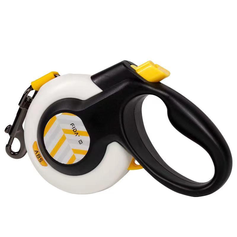 犬 リード ハーネス 大型犬 ペット用品 自動伸縮 リード 牽引ロープ 散歩 ウォーキング ホワイト