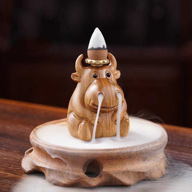 楽天市場】香木白檀 彫刻「白檀象(小)」 置物 サンダルウッド【送料