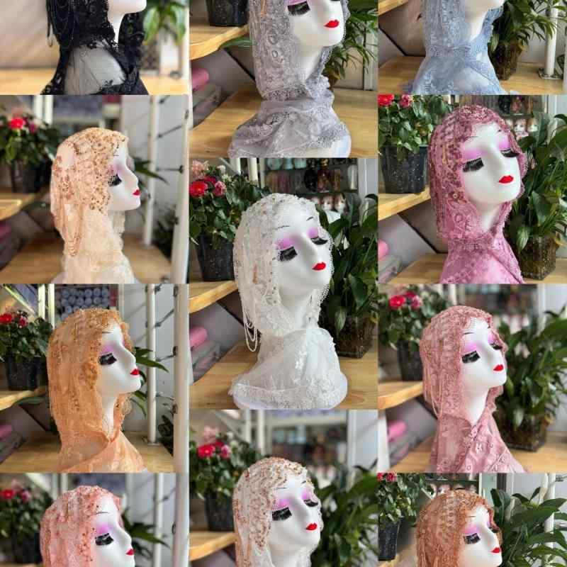 ヘッドスカーフ ターバン レディース 民族風 エスニック レース プリンセス風 おしゃれ 高級感 絹 サテン ショール フリンジ 白 ピンク グレー ブルー オレンジ パープル ベージュ 四季
