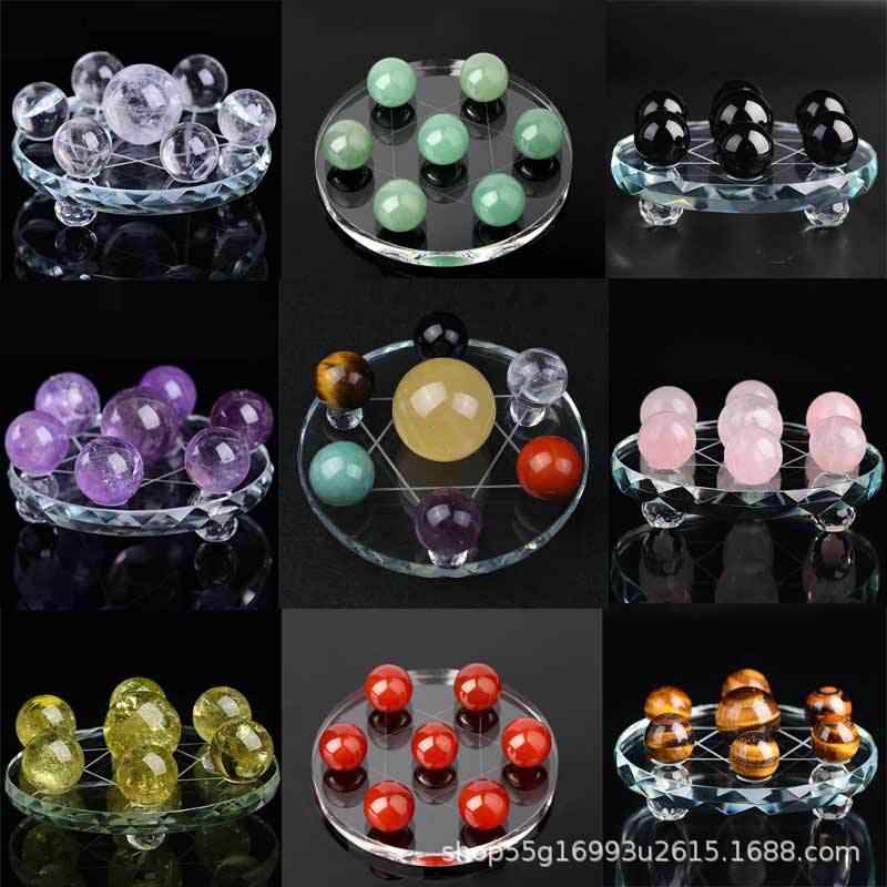 【希少・高品質】七星陣（本水晶1） 限定!特価!水晶の七星陣