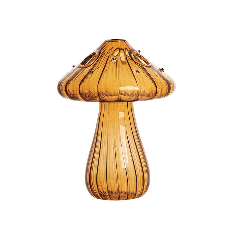 N0189 北欧 グリーン 立体 きのこ 豪華 高品質 花瓶 フラワーベース 楽天市場】きのこ型の花瓶 きのこフラワーベース / ガラス 花瓶