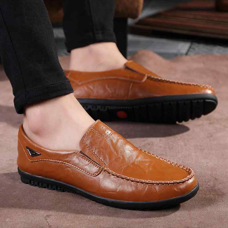 メンズ シューズ ドライビングシューズ モカシン ビジネス カジュアル スリッポン 革靴 PUレザー ソフトソール 通気性 耐摩耗性 タッセル ラウンドトゥ フラットヒール