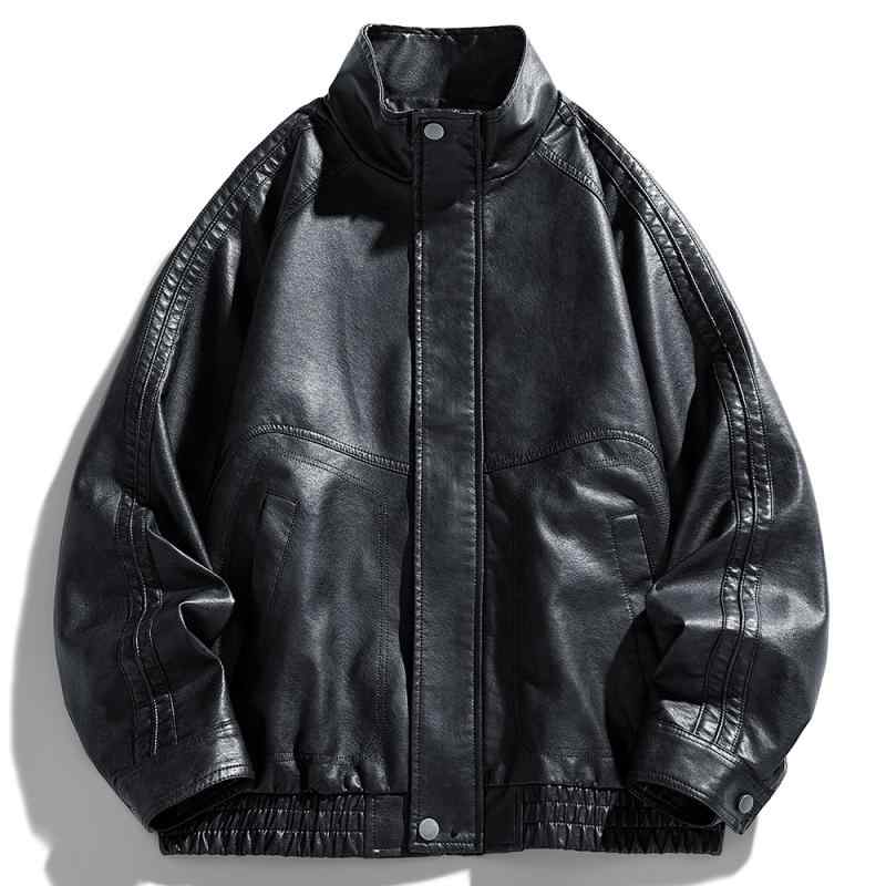 楽天市場】ライダースジャケット メンズ PUレザー新作 アウター バック
