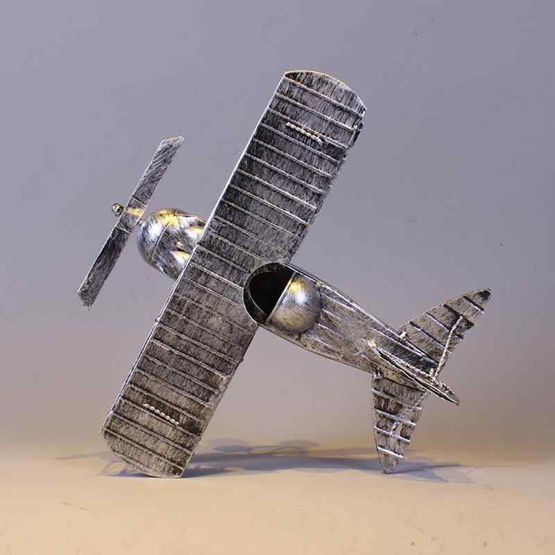 楽天市場】アンティーク オーナメント ブラス製 プロペラ機 大サイズ