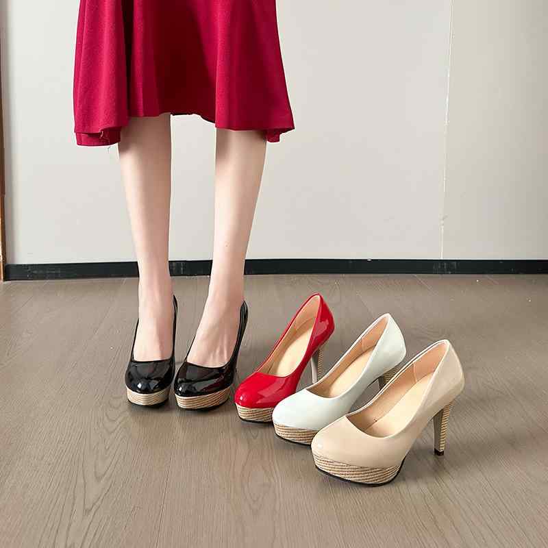 パンプス レディース 女性用 フレンチスタイル メリージェーン ハイヒール 細ヒール ストーム ポインテッドトゥ 低身長向け 小柄 ストラップシューズ 合成皮革 フェミニン エレガント